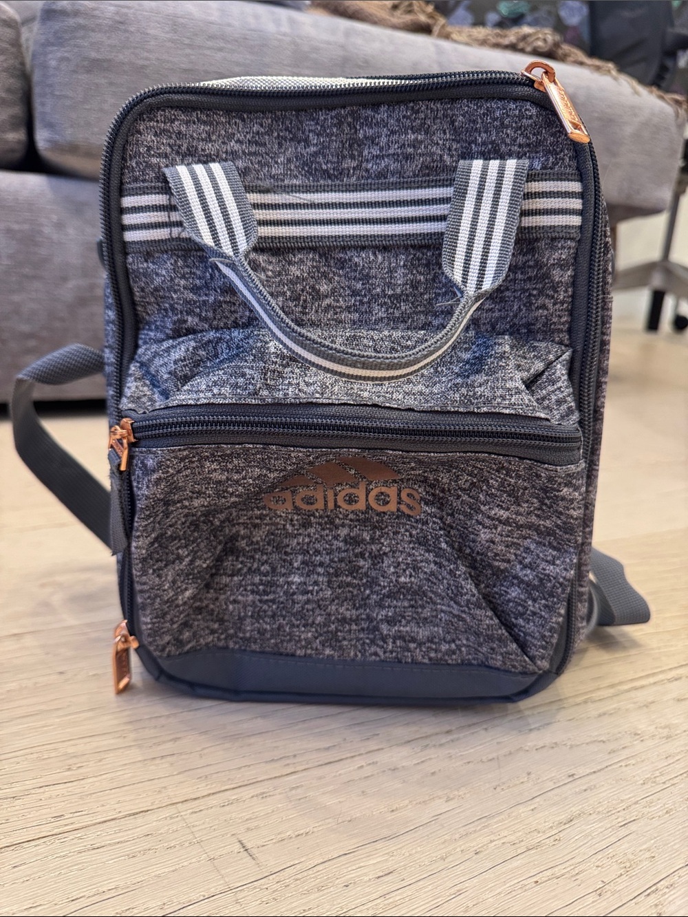 adidas Grey Heather lunch box